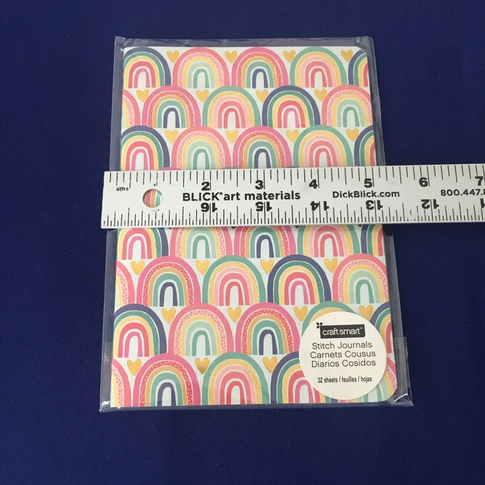 Rainbow Weekly Planner List Pad and Notebook Set